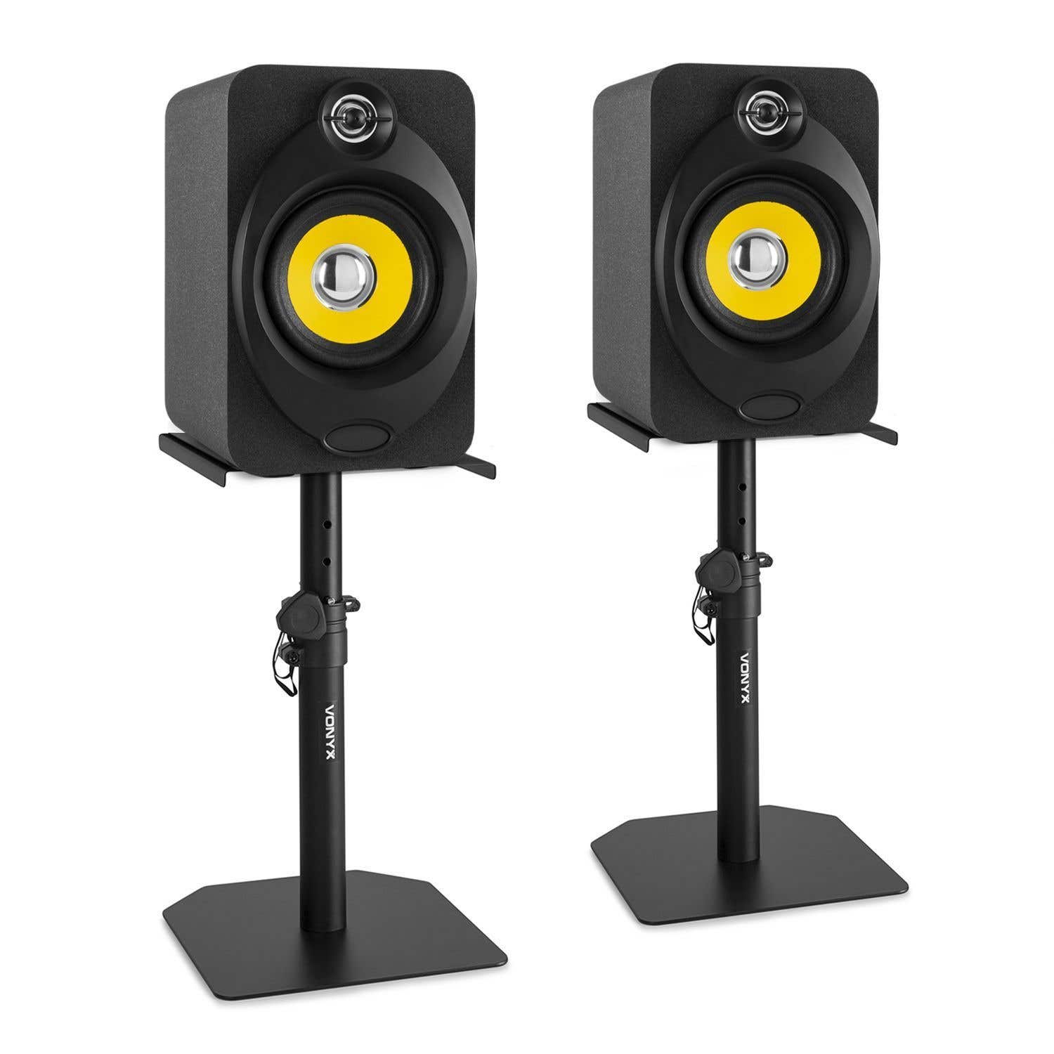 Vonyx XP40 Bluetooth speakers voor pc of studio met standaards - 80W