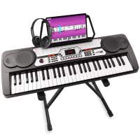 MAX KB7 keyboard met keyboard standaard en koptelefoon