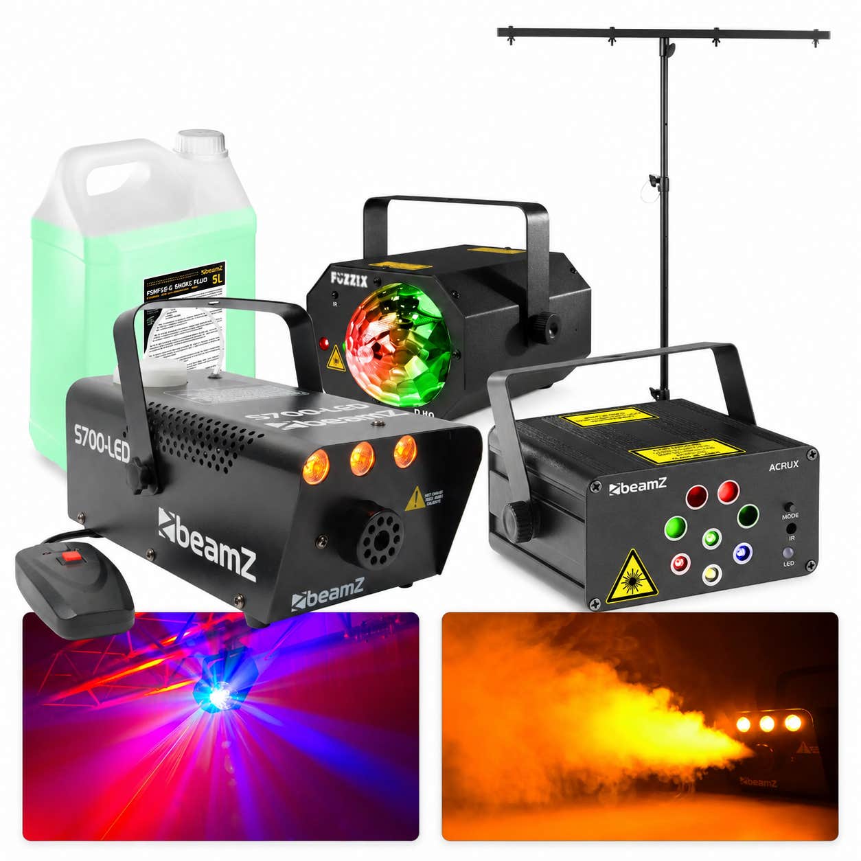 BeamZ Party pack XXL feestverlichting set