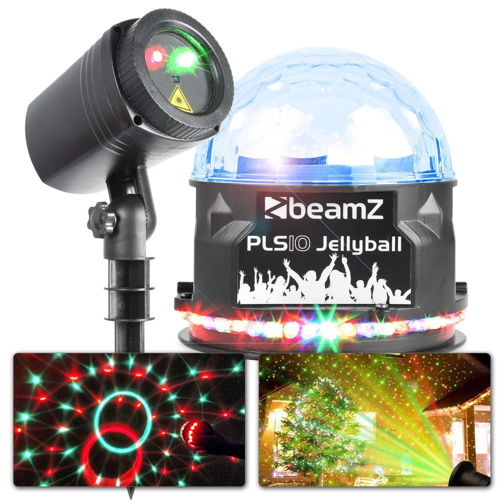 Junior Party pack met Bluetooth speaker en licht- + lasereffect