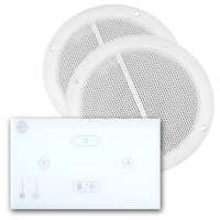 Systemline E50 inbouw versterker met Bluetooth en 2 plafondspeakers