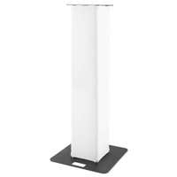 BeamZ P30 truss tower totem met witte lycra hoes - 1,5 meter hoog
