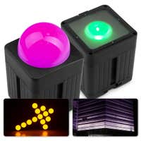 BeamZ Professional KUBE20BK Uplightset met 2x KUBE20BK - IP65 - Zwart