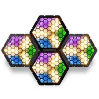 BeamZ Set van 4x RB90 Retro Blinders - 3x 30W RGB/WW LED’s