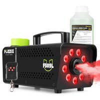 Fuzzix F509L Party Rookmachine met lichteffecten en 1L rookvloeistof - Inclusief afstandsbediening - 500W