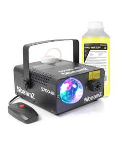 BeamZ S700-JB rookmachine met Jelly Ball lichteffect - inclusief 1 liter rookvloeistof - 700W