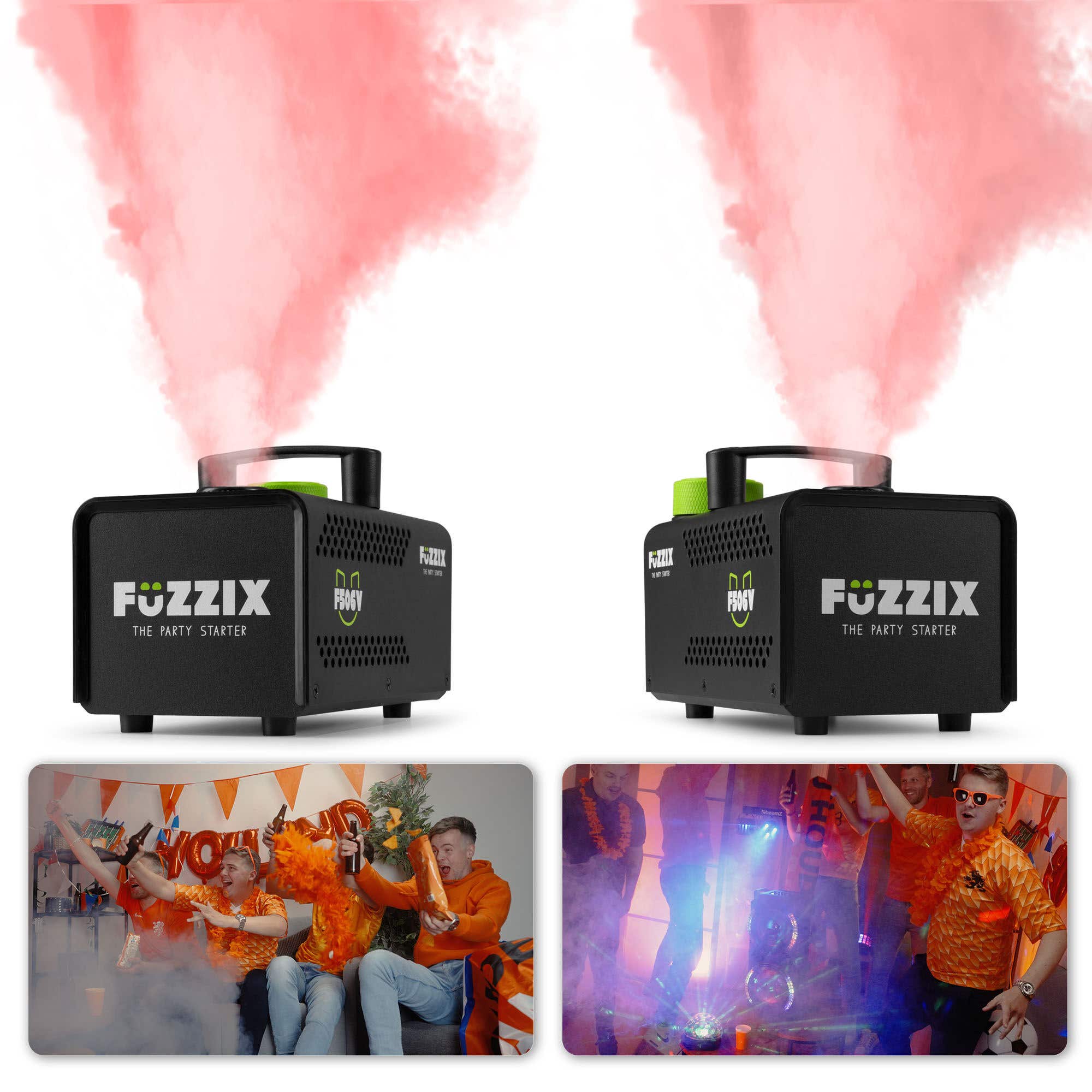 Fuzzix Goal Score EK set - 2 verticale rookmachines inclusief