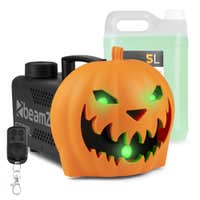 BeamZ Rookmachine Halloween - Pompoen met lichteffecten en 5 liter vloeistof - Voor Halloweenfeesten