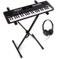 MAX Rhapsody49 keyboard set met 49 toetsen - Complete beginners set met standaard en koptelefoon