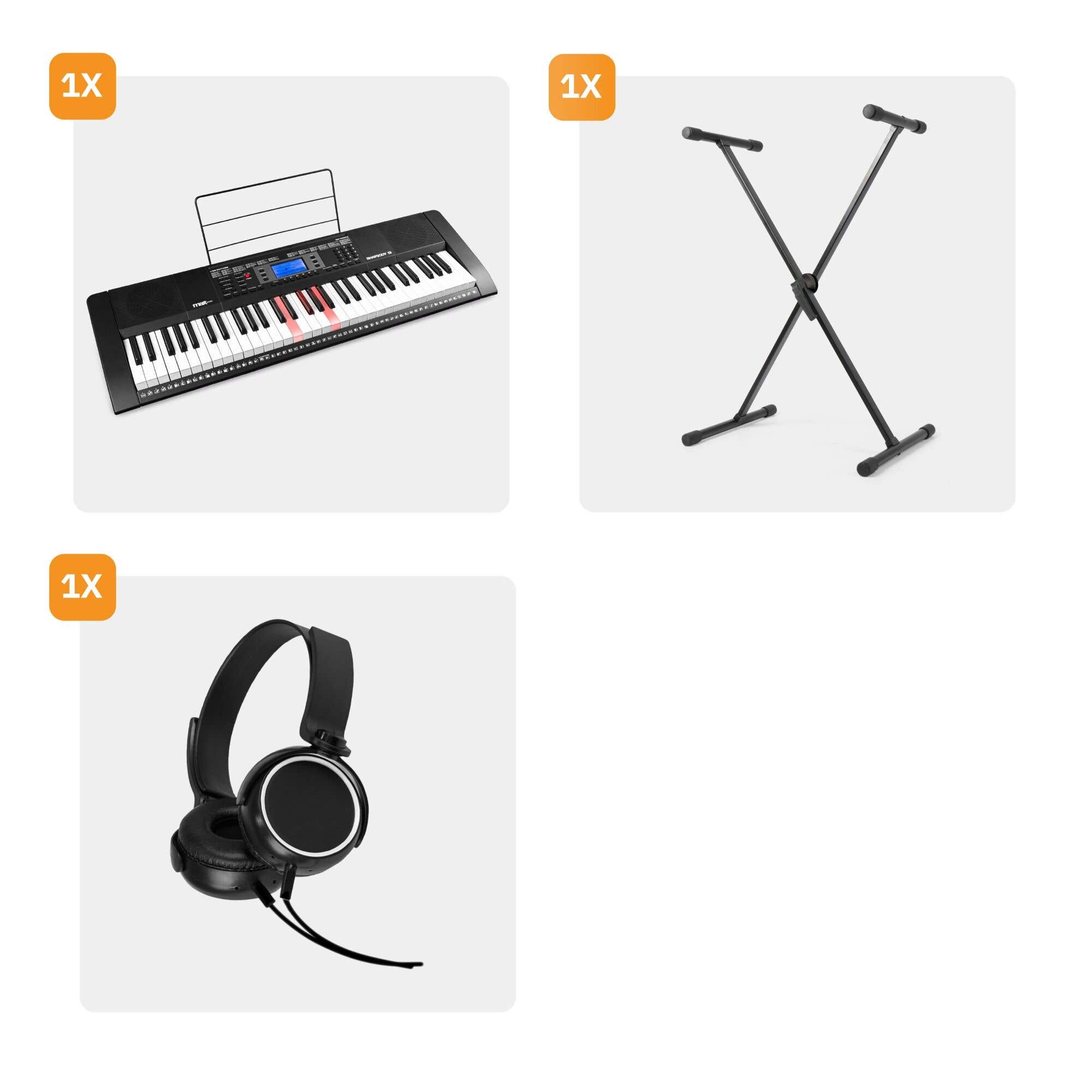 MAX Rhapsody61L keyboard set met 61 lichtgevende toetsen kopen?