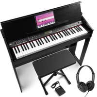 MAX RhapsodyDP61 complete keyboard set - inclusief meubel, sustainpedaal, koptelefoon en bankje