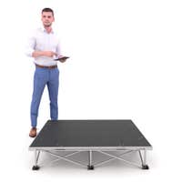 Power Dynamics compleet podium van 100 x 100 x 20 cm - Met antisliplaag - Lichtgewicht en mobiel