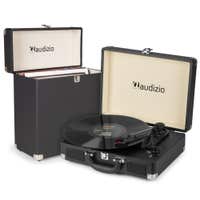 Audizio RP114BK platenspeler met platenkoffer - Platenspeler met boxen en PC software - Zwart