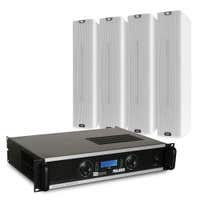 Power Dynamics PDCS403 passieve speakerset voor gebedshuis, sportzaal of bedrijfshal - 500W - Wit