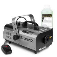 BeamZ S900 rookmachine met 1 liter rookvloeistof en afstandsbediening - 900W
