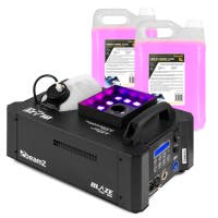 BeamZ BLAZE800 rookmachine - Horizontale en verticale rook - 12x 4W RGBA LED’s - 10 liter vloeistof