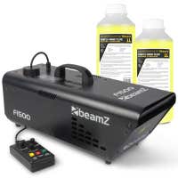 BeamZ F1500 fazer rookmachine met 2 liter rookvloeistof - Inclusief afstandsbediening - 1500W