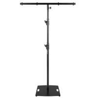 Vonyx lichtstatief pro - Met T-bar en baseplate - Voor 4 fixtures - 112 tot 260cm - 25 kg belastbaar