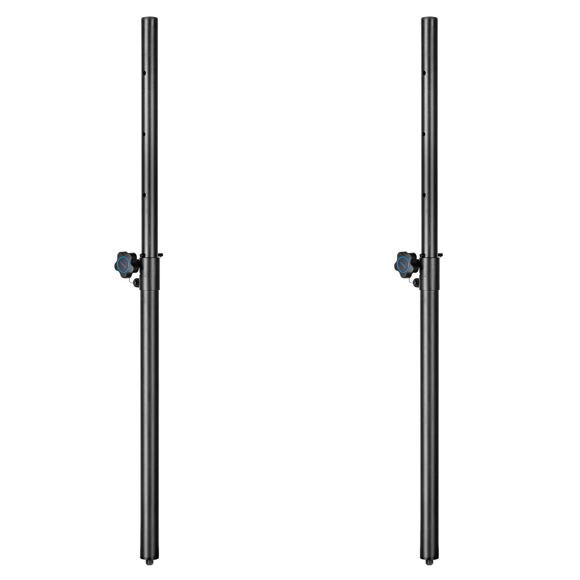 Vonyx LST04 tussenpalen - Verstelbaar van 90 tot 145 cm - M20 schroefdraad - Tot 50 kg belastbaar