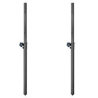 Vonyx LST04 tussenpalen - Verstelbaar van 90 tot 145 cm - M20 schroefdraad - Tot 50 kg belastbaar