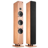 Audizio Arco HiFi set - Stereo set met passieve en actieve speaker - 320W - Houtlook