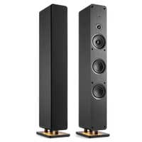 Audizio ARCO actieve speakerset met DAB radio - HiFi speakers met Bluetooth pairing - 320W - Zwart