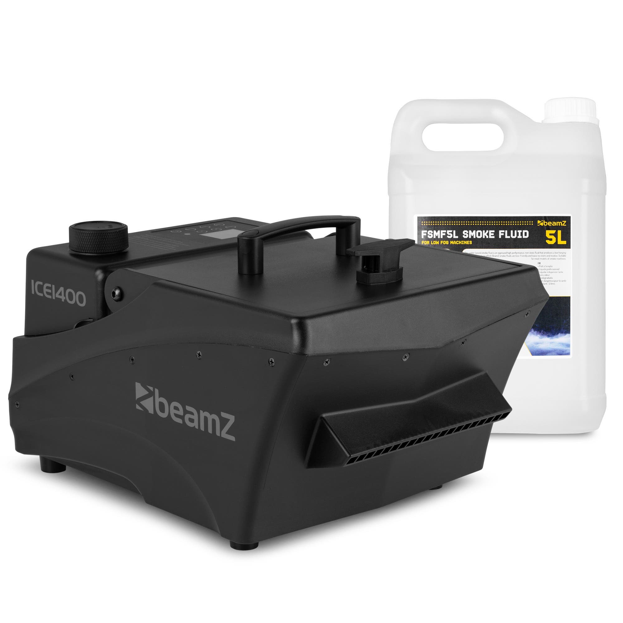 BeamZ ICE1400 Low fog rookmachine - Met 5 liter rookvloeistof - Werkt met ijsblokjes - DMX - 1400W