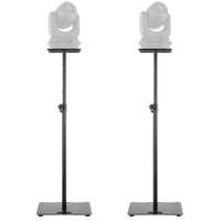 Vonyx MPS lichtstatieven voor moving heads - Met vierkante baseplates - 108-183 cm - 25 kg belastbaar