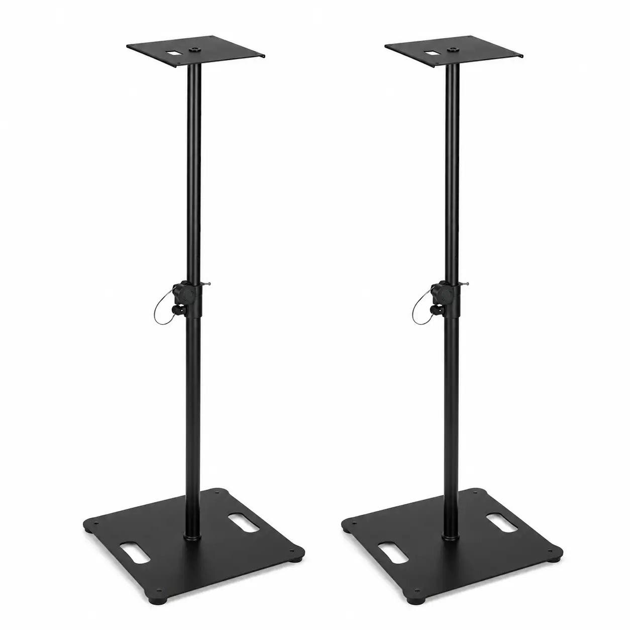 Vonyx MPS lichtstatieven voor moving heads - Met vierkante baseplates - 108-183 cm - 25 kg belastbaar