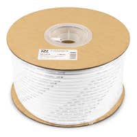 PD Connex 100V luidsprekerkabel 2x 1.5mm² 15A - Wit - 100 meter rol