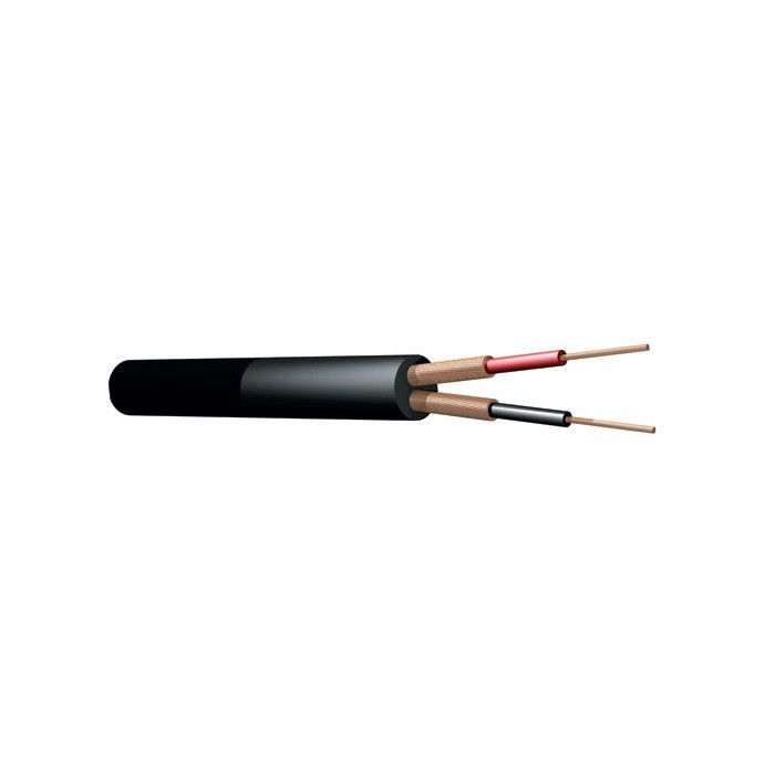 PD Connex RX50 DMX kabel 6mm zwart - 100 meter rol