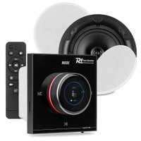 Power Dynamics Powerline B50BSet inbouw versterker met 2 plafondspeakers - 6.5 inch - 2x 25W