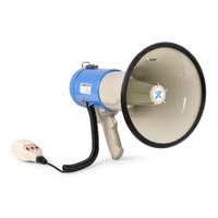 Vonyx MEG060 Megafoon met USB & SD speler - Sirene en afneembare mic - 60W