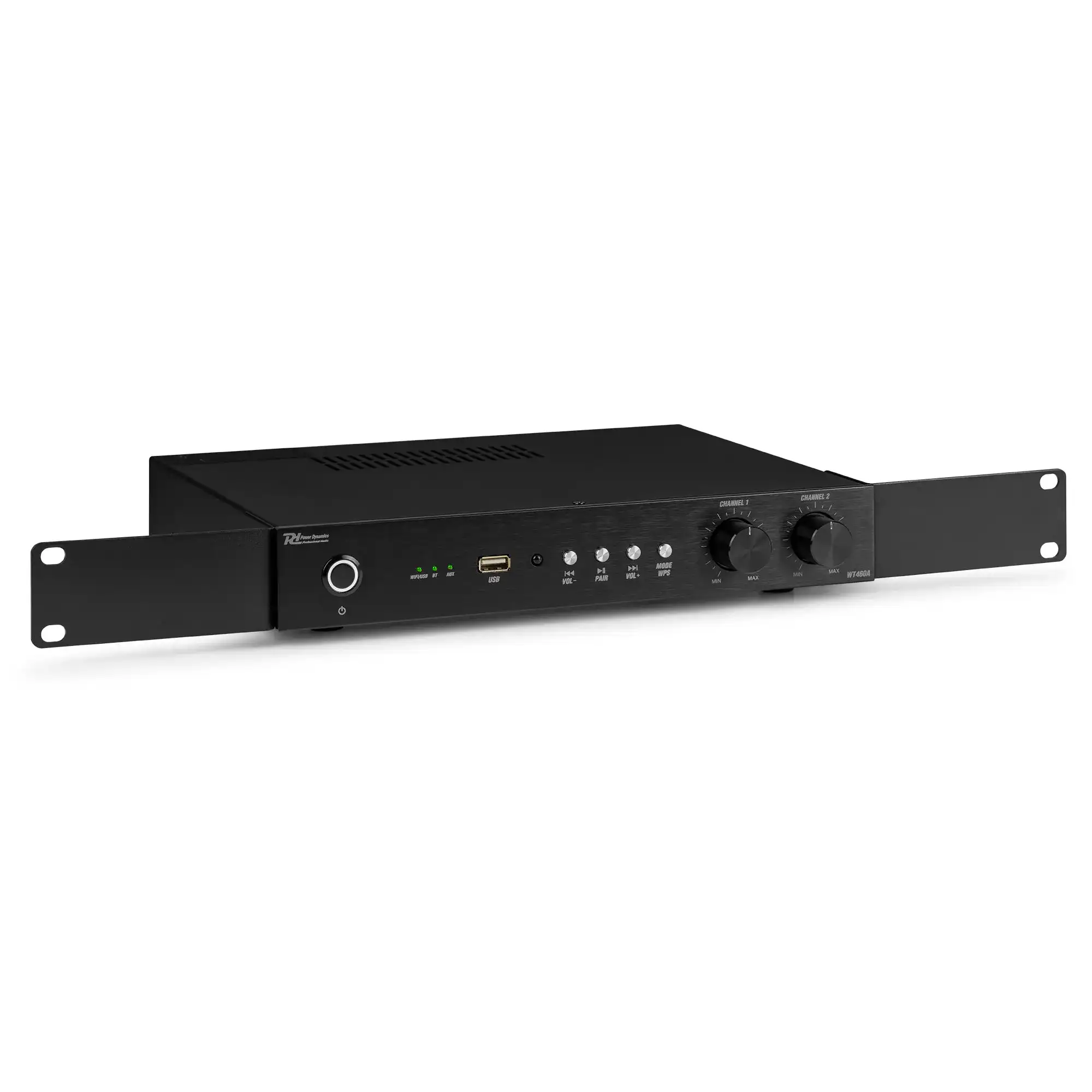 Bluetooth5.0 HiFi Audio Versterker,BT-298A Mini Stereo Versterker RMS 40W×2 Max.300W 2.0 Kanaal Audio Vermogensversterker Ontvanger met USB FM Mic voor Thuis, Auto Luidsprekersysteem