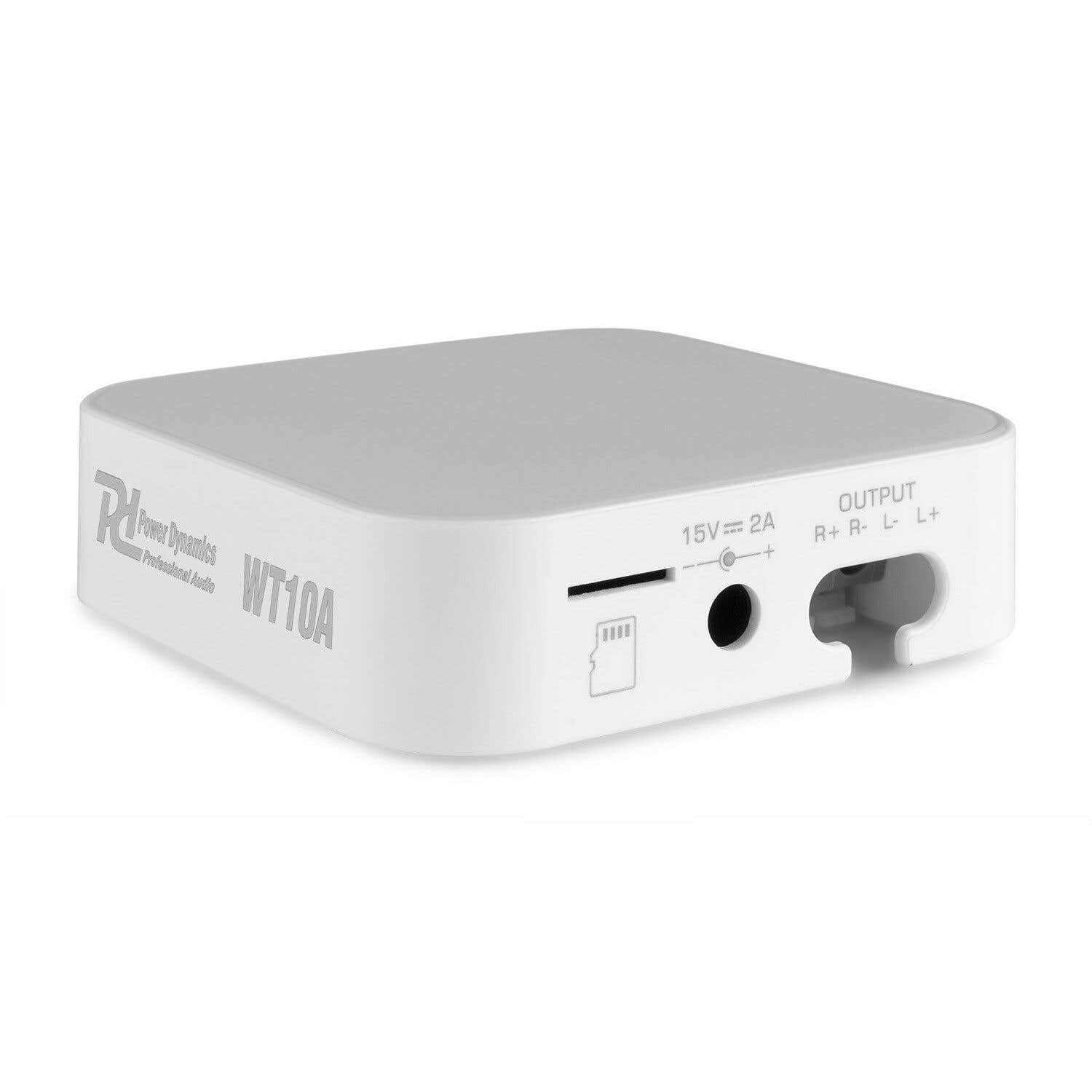 Power Dynamics WT10A wifi netwerkspeler / audio streamer met 60W versterker en mp3 speler