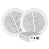 Power Dynamics WT10SET WiFi audio streamer met 2 plafondspeakers - Complete set!