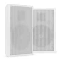 Power Dynamics WSF30W Flatpanel speaker set - Platte Hi-Fi muurspeakers - 100V - 5.25 inch - Wit