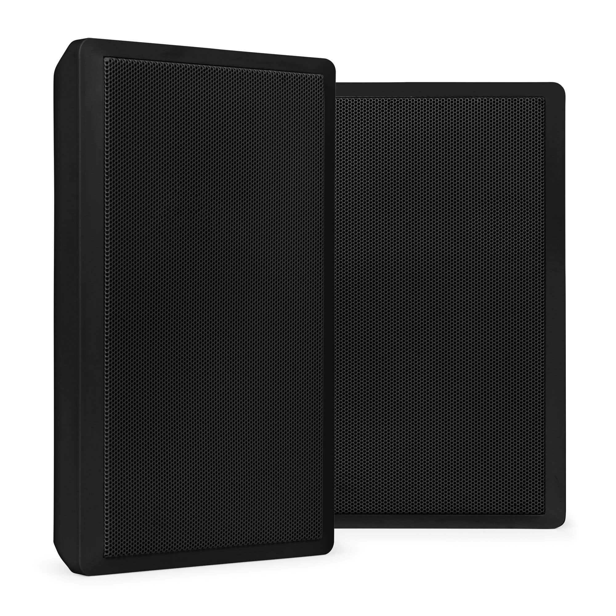 Retourdeal - Power Dynamics WSF30B Flatpanel speaker set - Platte Hi-Fi muurspeakers - 100V - 5.25 inch - Zwart