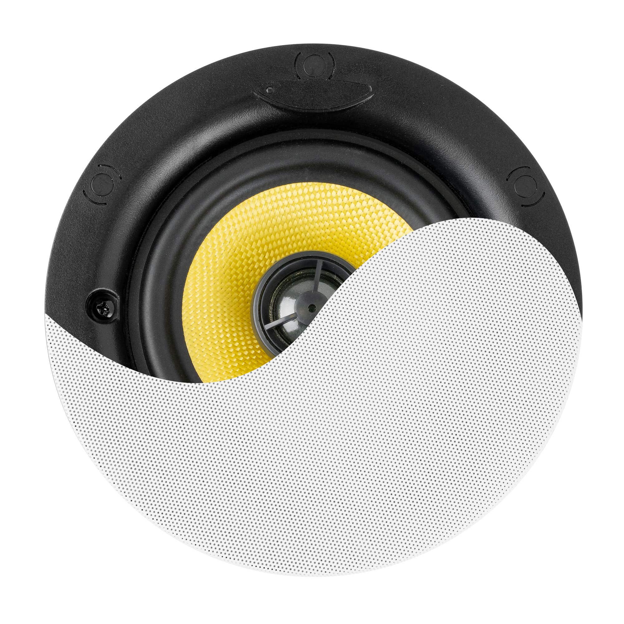 Power Dynamics KVCS5 HQ plafond speaker - IP44 buitenspeaker - Inbouw speaker 5.25 inch - Wit