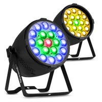 BeamZ Pro set van 2 BAC552Z LED parren - Professionele PAR zoom - RGBW LED’s