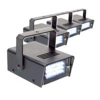 BeamZ set van 4 BMS24LED stroboscopen - Wit met 24 LED's