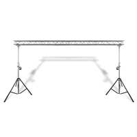 BeamZ Pro Deco Truss lichtbrug set van 6 meter met wind-up lichtstatieven