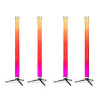 BeamZ Pro Kratos LED Tube70 set van 4 - LED Tube op accu - IP65 in/outdoor - WDMX - App bediening