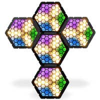 BeamZ Set van 5x RB90 Retro Blinders - 3x 30W RGB/WW LED’s