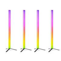 BeamZ Zeus LED Tube set van 4 stuks - Met RGBW LED’s - Draadloze DMX en 12 uur accuduur