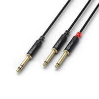 PD Connex CX76-6 Kabel 6.3 Stereo- 2x6.3 Mono 6.0m
