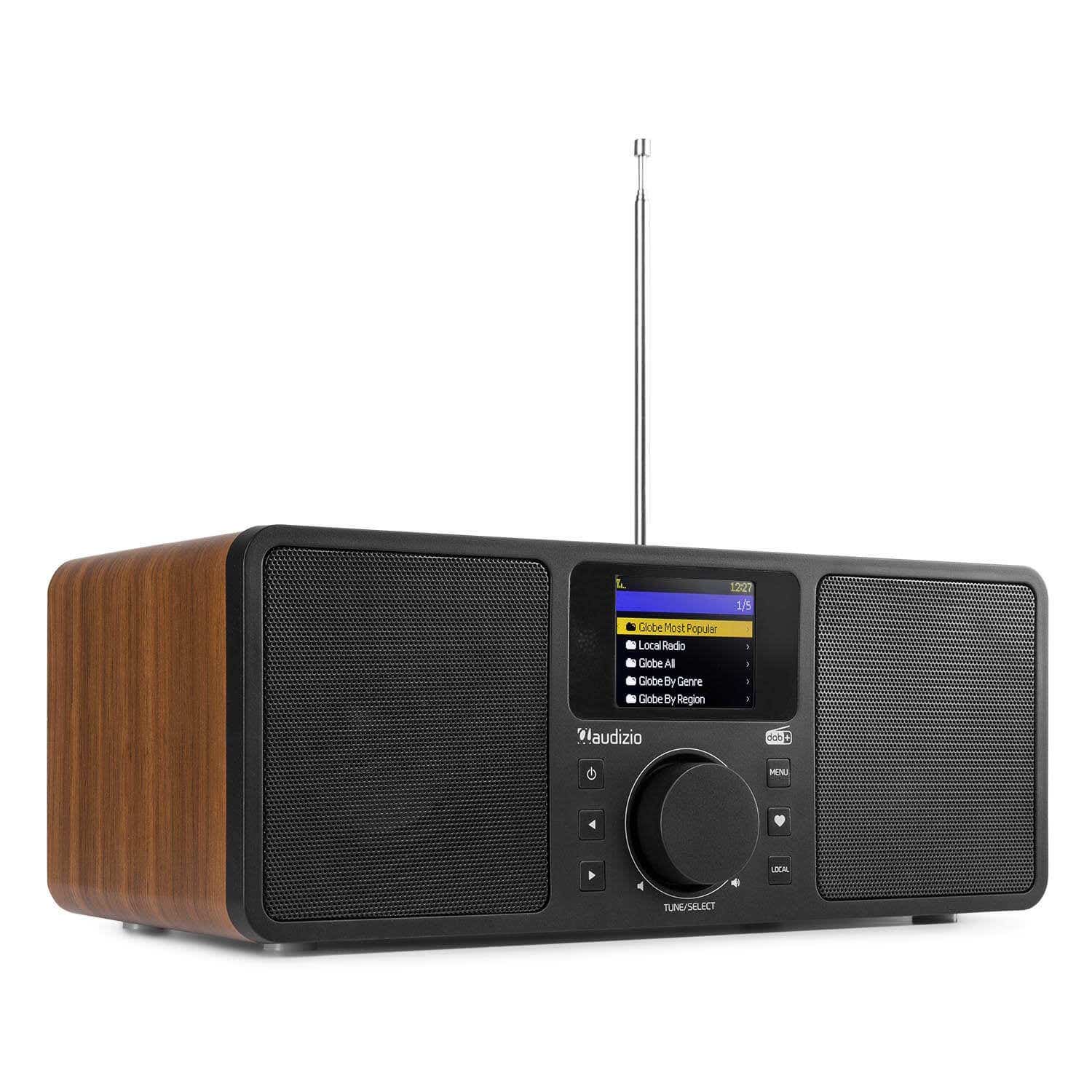 Verrast maat Faculteit Audizio Rome DAB radio, internet radio met wifi + Bluetooth - Hout kopen?