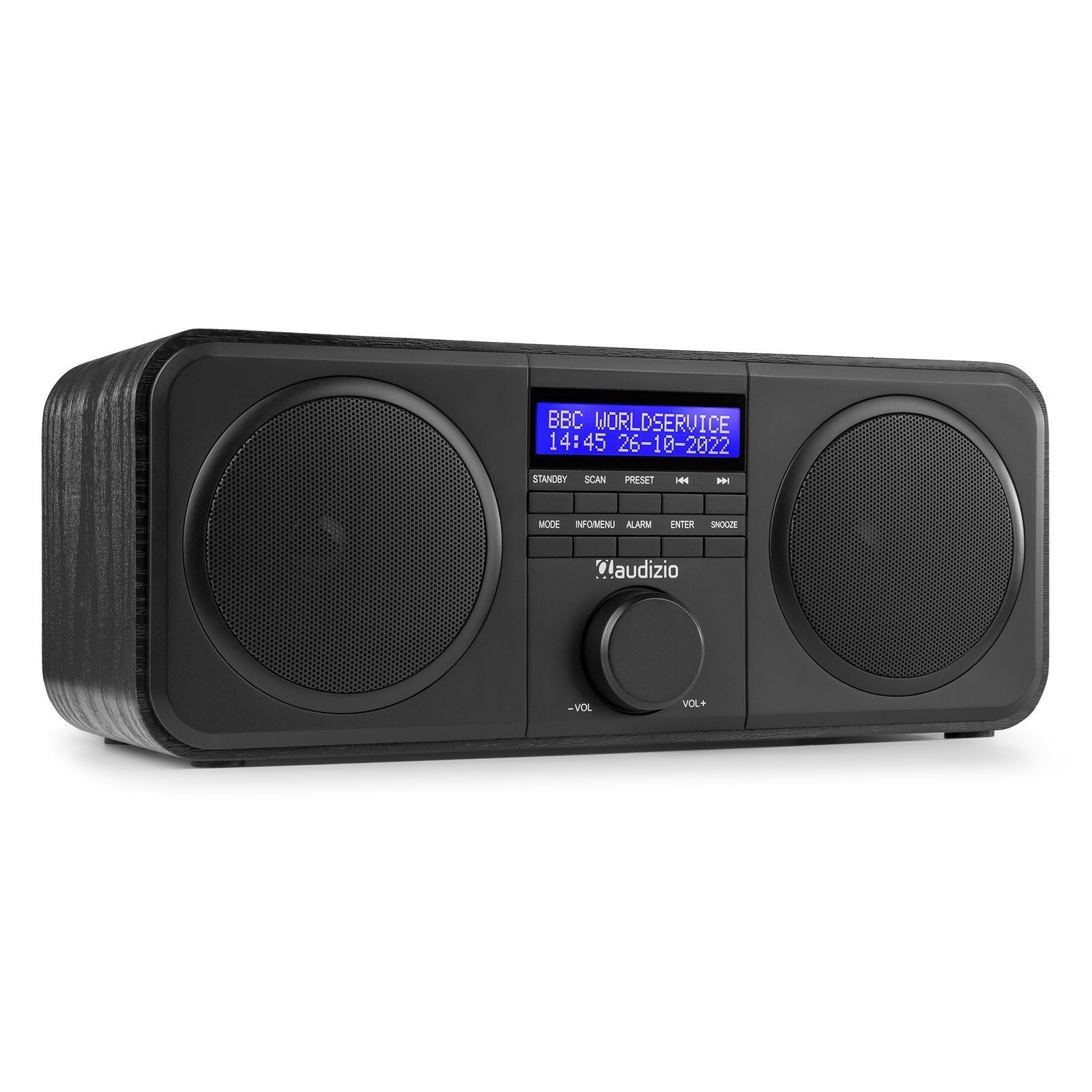 Audizio stereo DAB radio 40W - Zwart kopen?