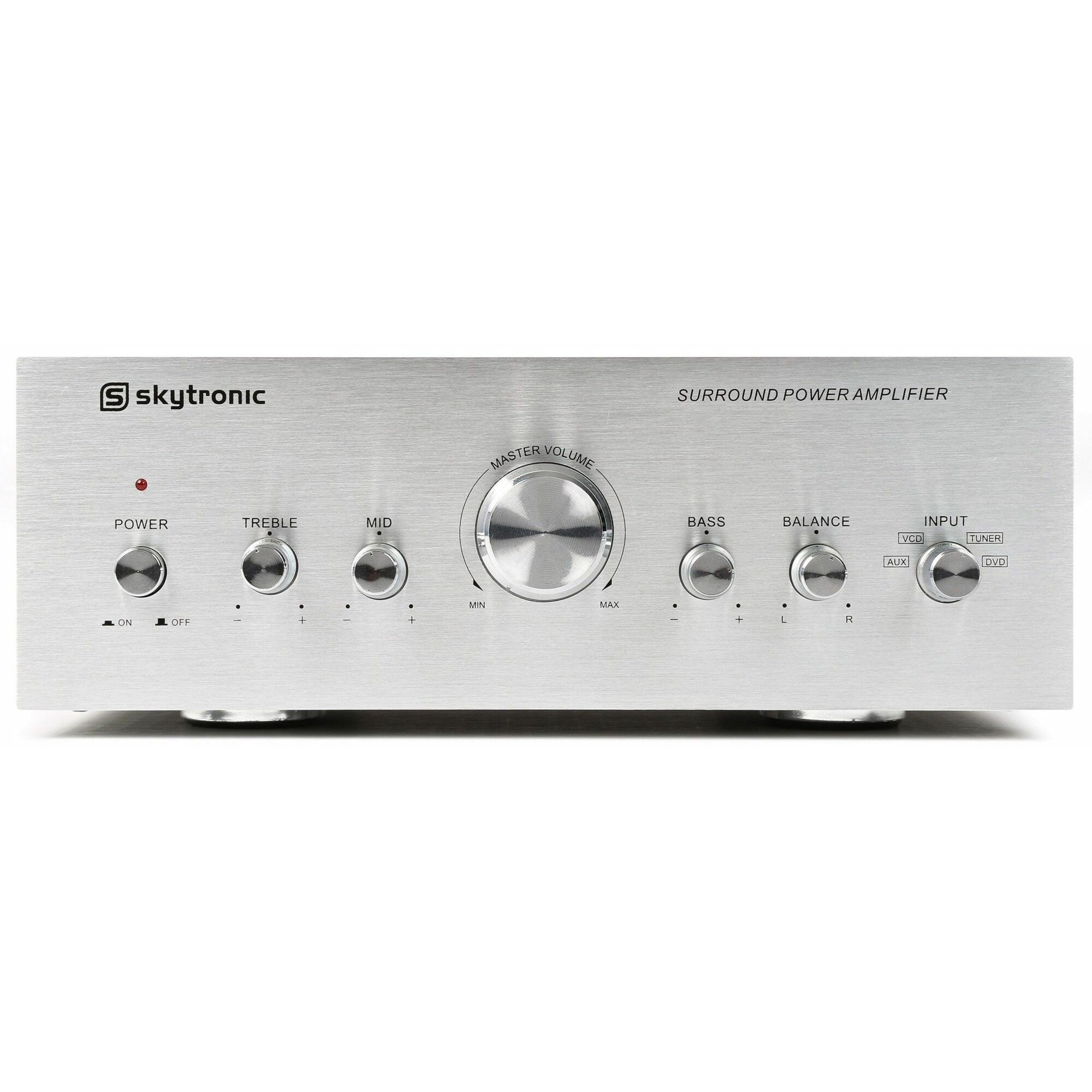 namens publiek Flikkeren Skytronic Stereo versterker 400W met 4 inputs kopen?