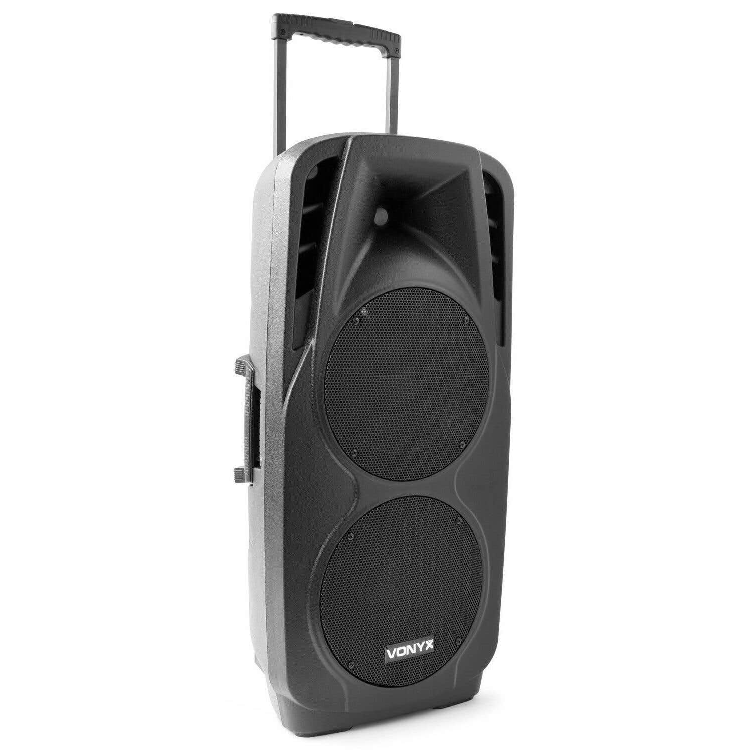 Ineenstorting ziel Initiatief Vonyx SPX-PA9210 mobiele speaker 2x 10" 1000W op accu kopen?